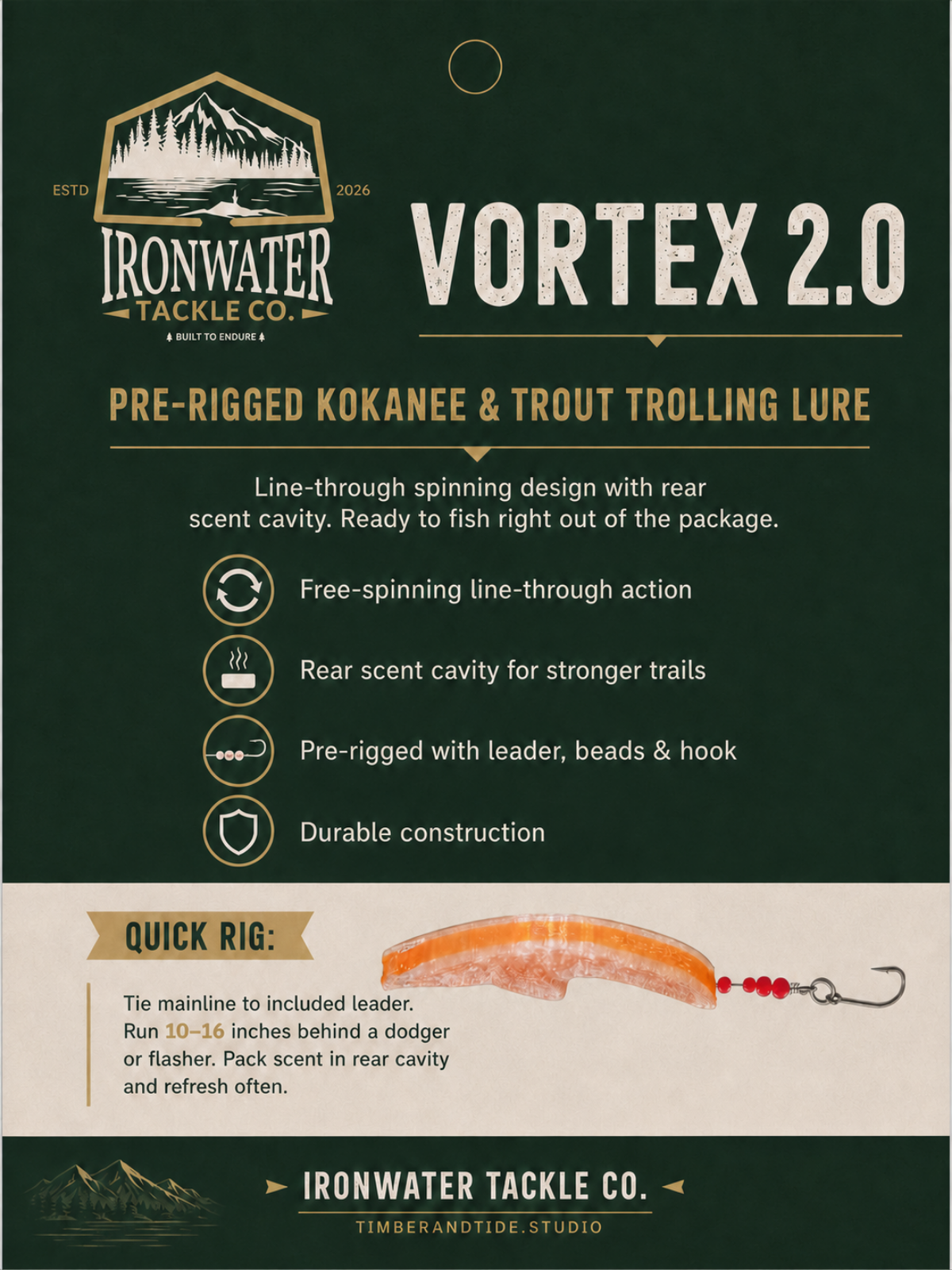 Ironwater Vortex 2.0 by Timber & Tide