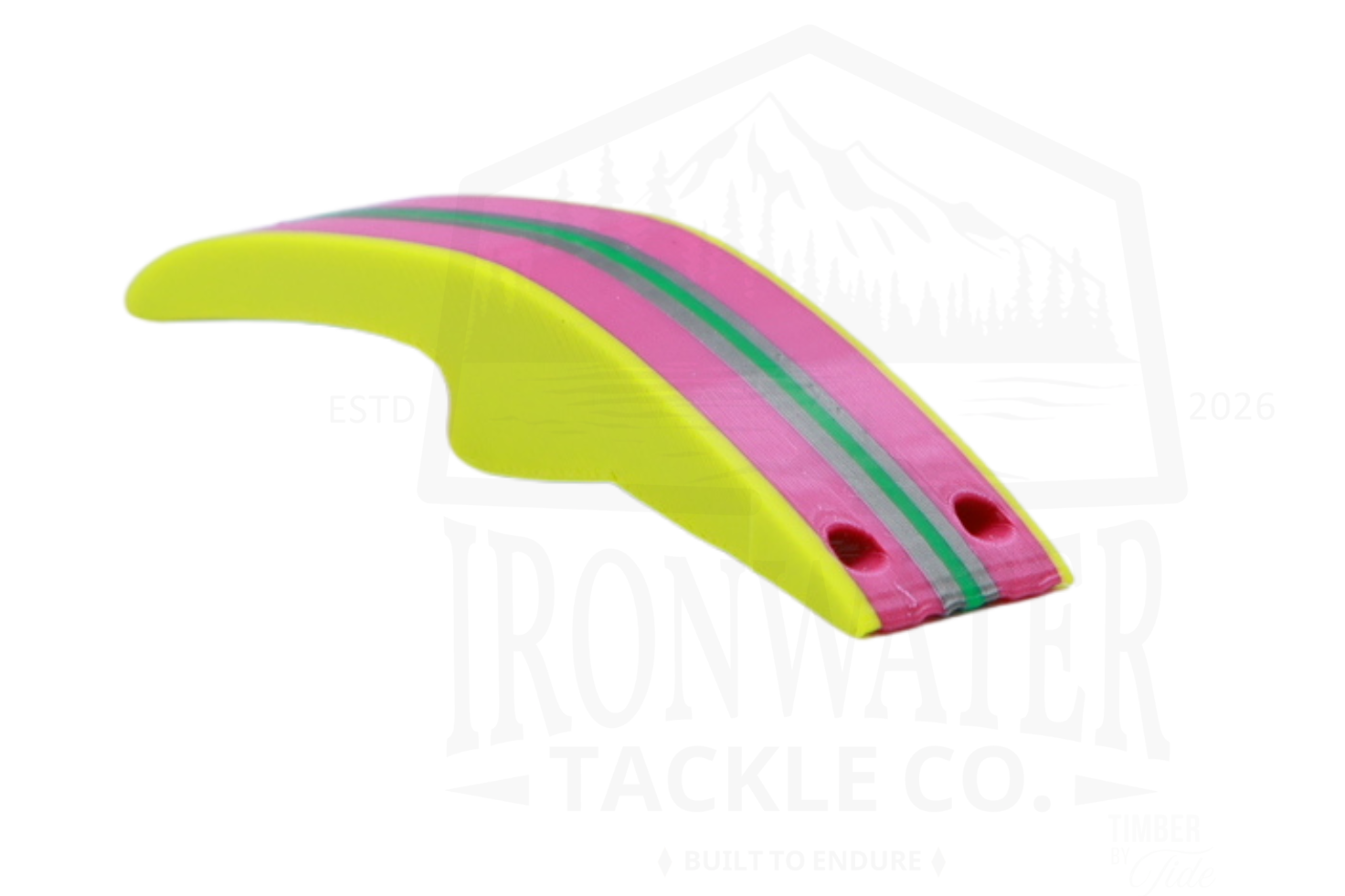 Vortex 3-0 by Ironwater Tackle Co - Chartreuse Pink 
