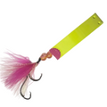 Chartreuse/Pink Butt - Rotated 45° Clockwise