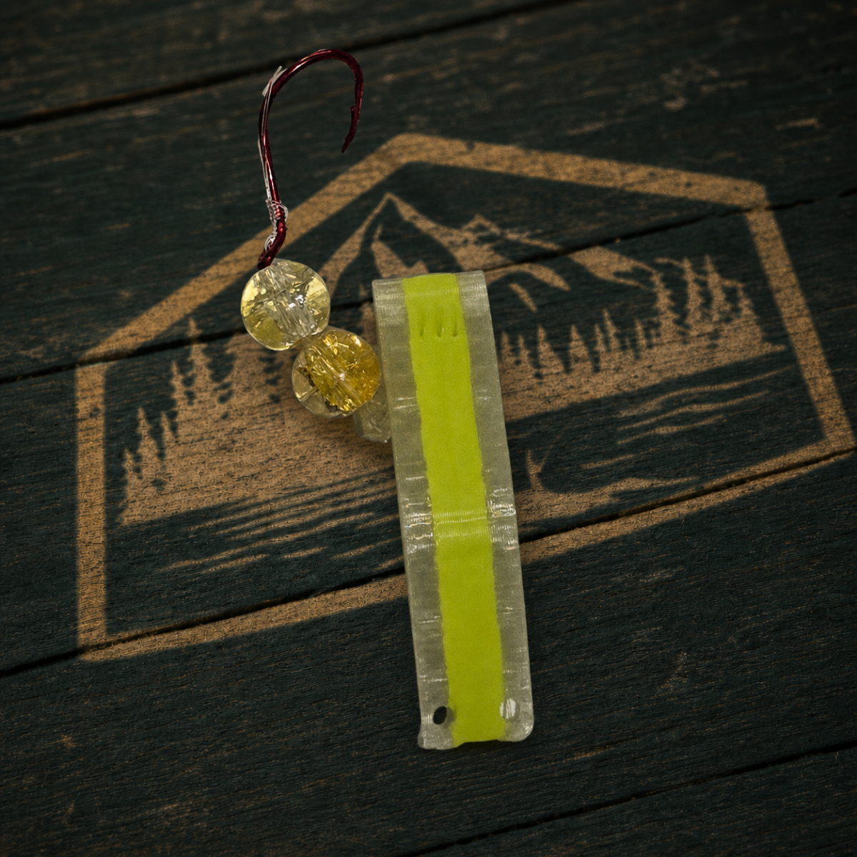 Ironwater Vortex 2.0 – Chartreuse Trolling Lure