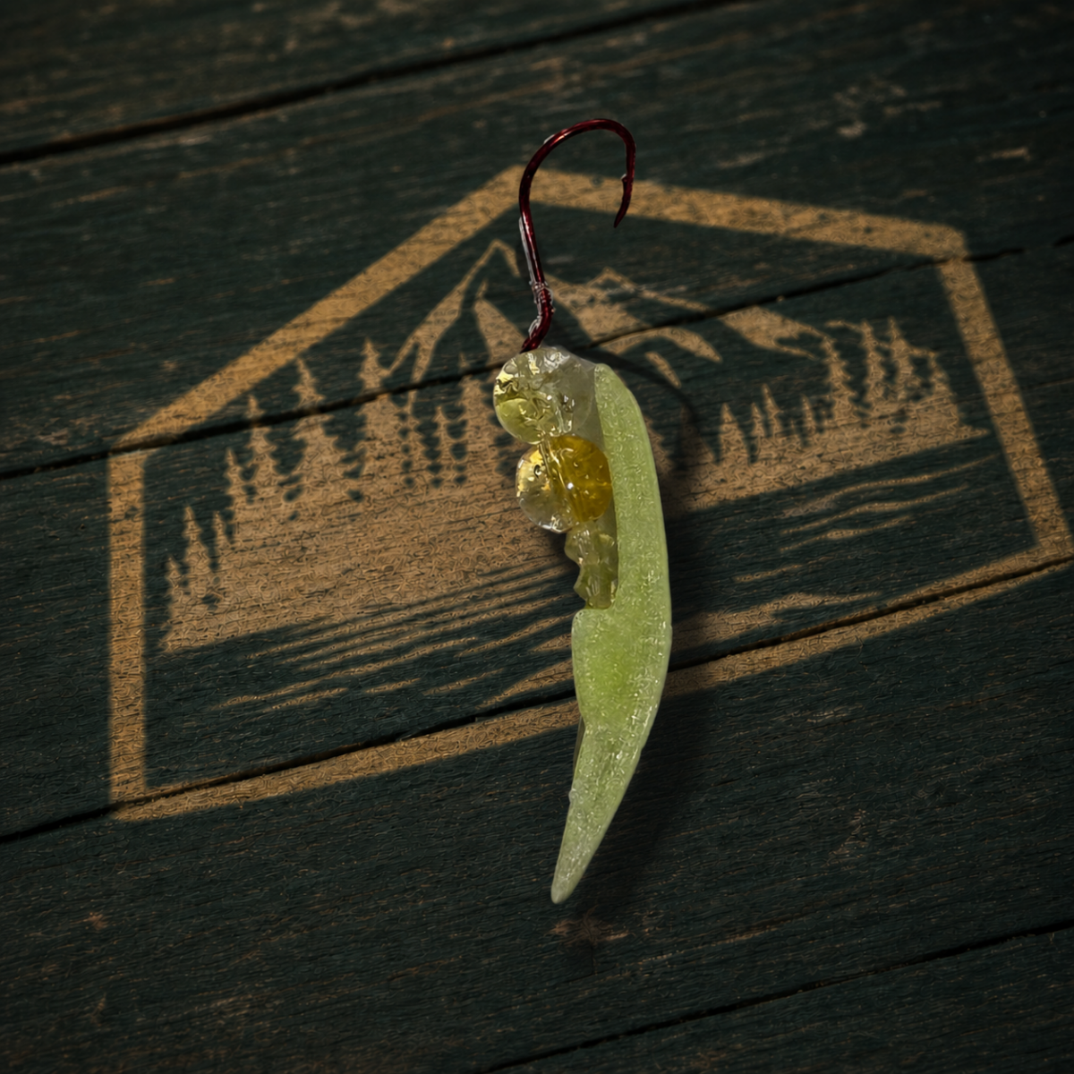 Ironwater Vortex 2.0 – Chartreuse Trolling Lure