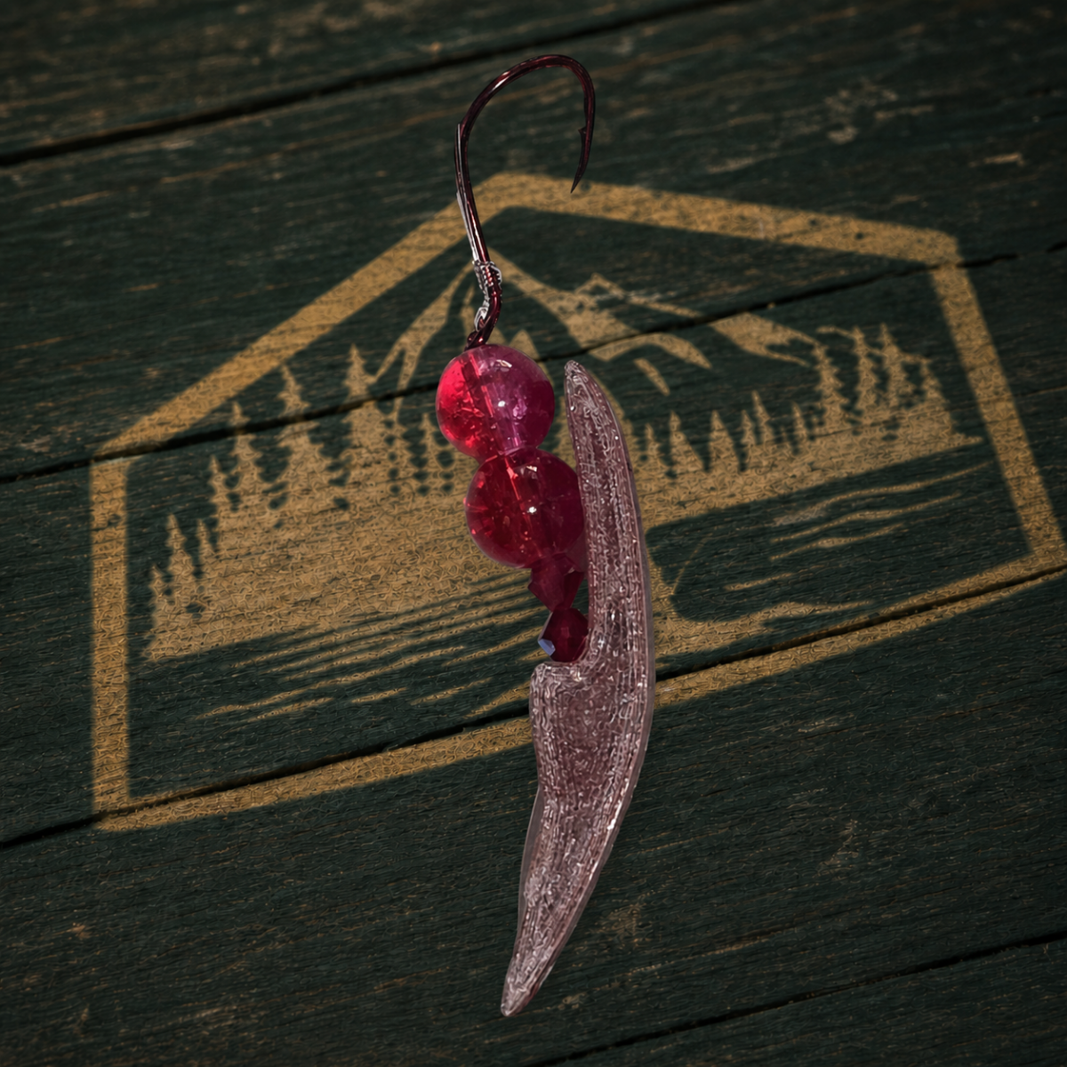 Ironwater Vortex 2.0 – Red Trolling Lure