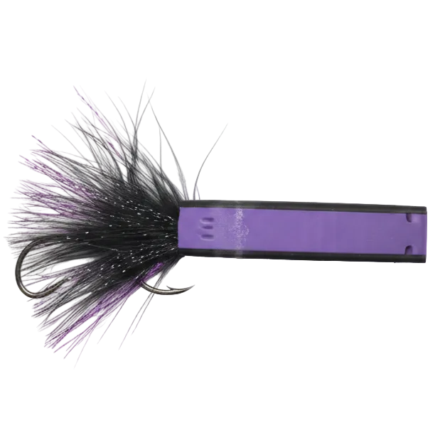 Purple/Black - White Background